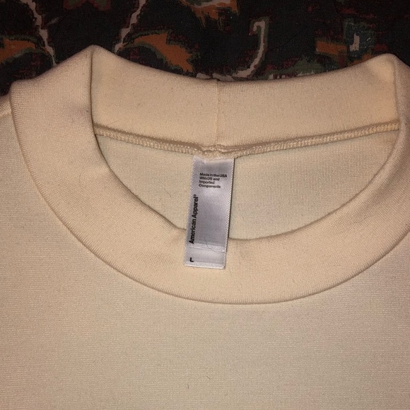 American Apparel Mock Neck Midi Dress - Picture 4 of 5